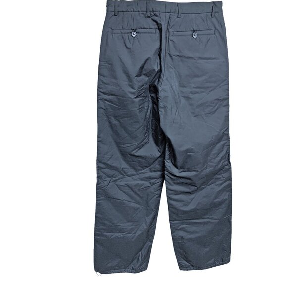 Retro Theory Gray Lightly Drawstring Leg Snow‎ Pants - Picture 7 of 10